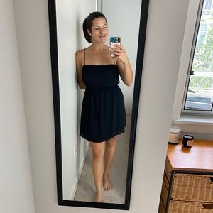 Aritzia black mini dress